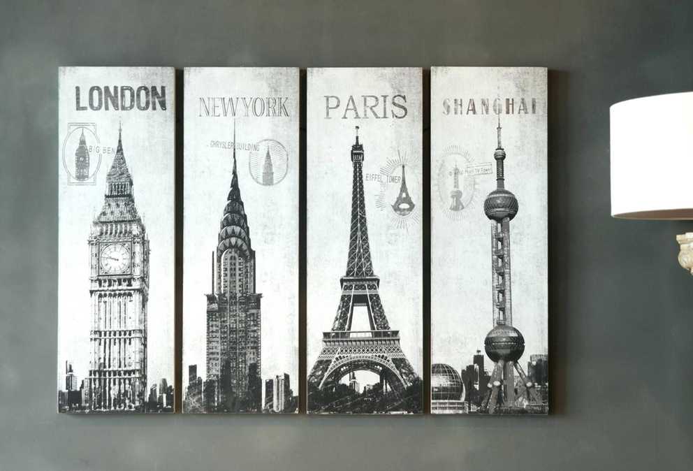 Wall Arts ~ Direct Related Pictures Wall Art London Paris Shanghai Regarding 2018 City Map Wall Art (Gallery 3 of 20)