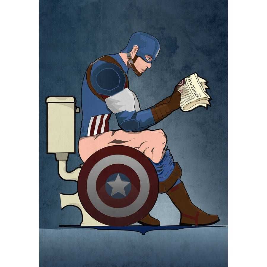 Featured Photo of Captain America Wall Art