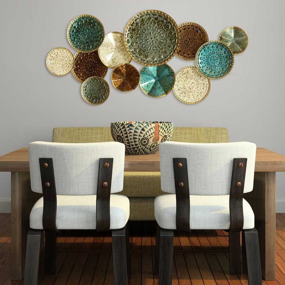 Featured Photo of Multi Plates Wall Decor