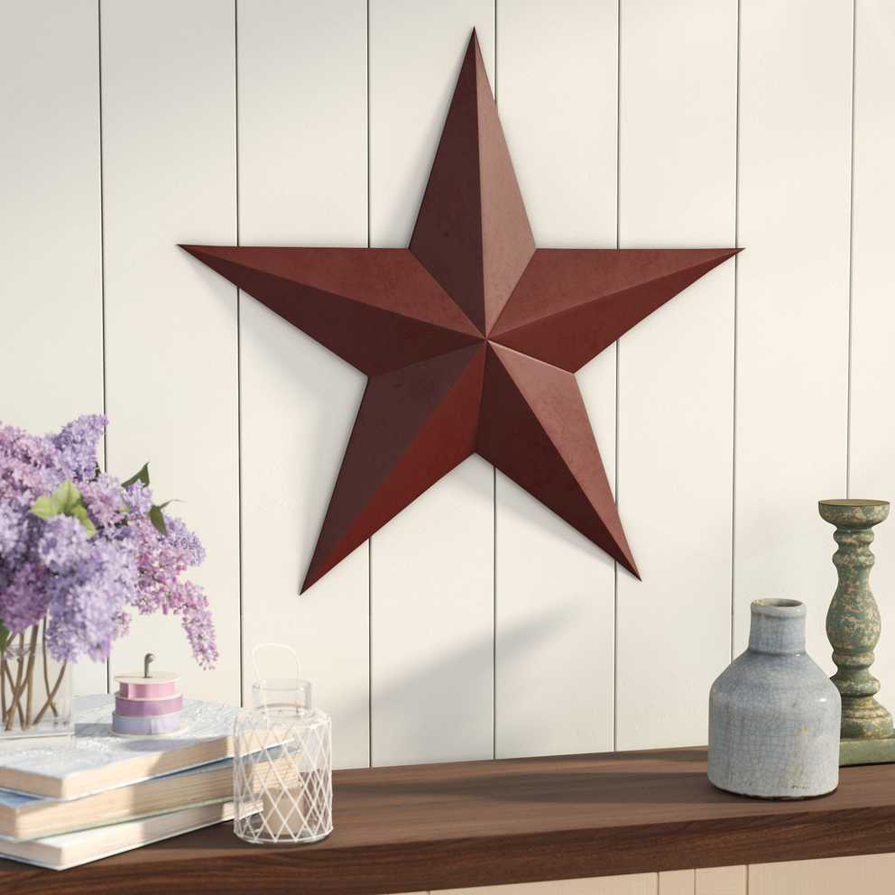 Featured Photo of Raised Star Wall Decor