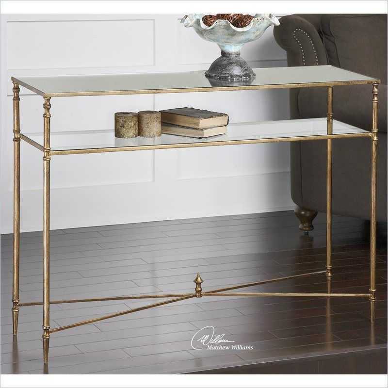 Featured Photo of Gold And Mirror Modern Cube Console Tables
