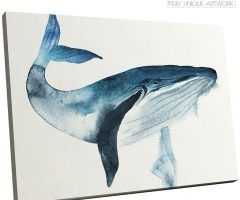 20 Collection of Whale Canvas Wall Art