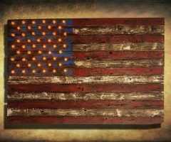 2023 Best of Vintage American Flag Wall Art