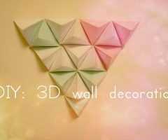 20 Collection of 3d Wall Art with Paper