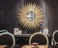 The Best Gold Metal Mirrored Wall Art
