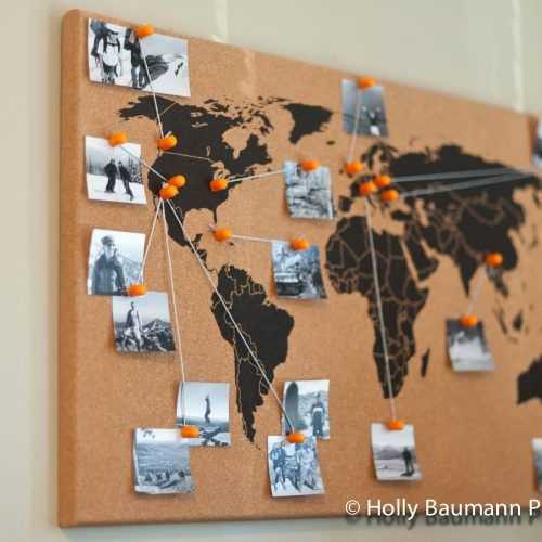 Travel Map Wall Art (Photo 4 of 20)