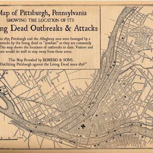 Pittsburgh Map Wall Art (Photo 17 of 20)