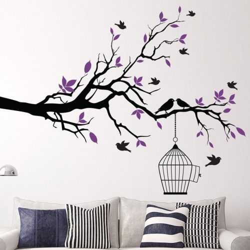 Birds On A Branch Wall Decor (Photo 4 of 20)