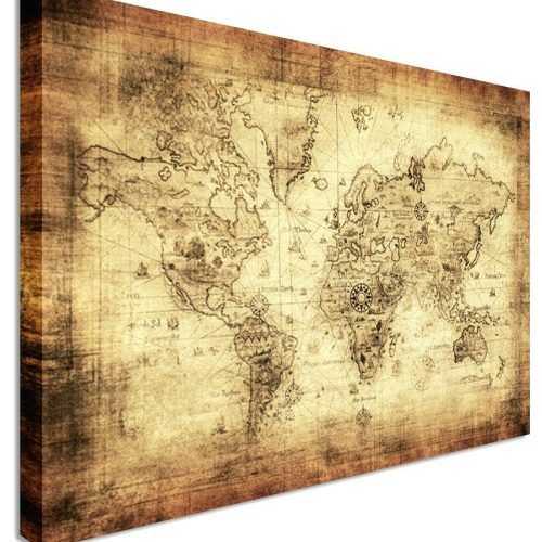 World Map Wall Artwork (Photo 13 of 20)