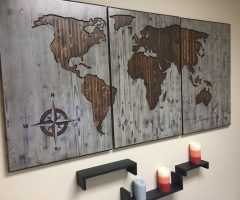 The 20 Best Collection of Custom Map Wall Art