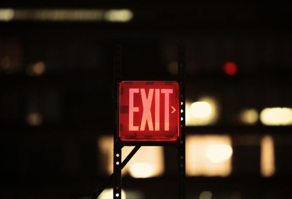 Exit sign for Junit tests 