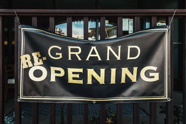 grand reopening sign 