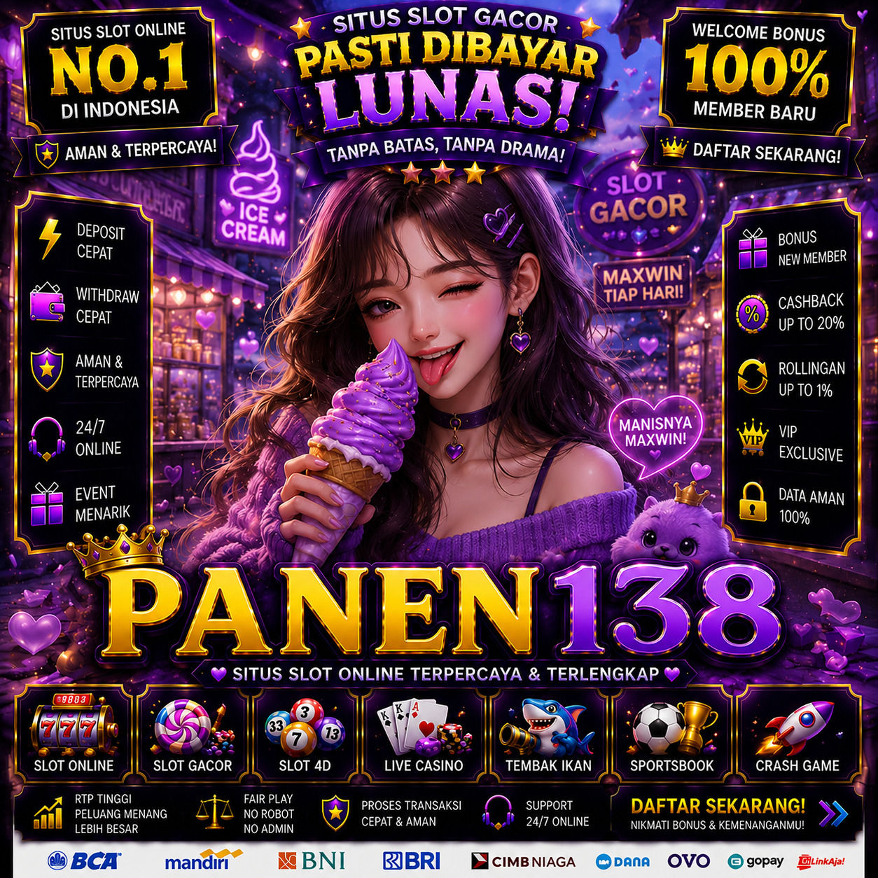 Info Update Game PANEN138 Banner