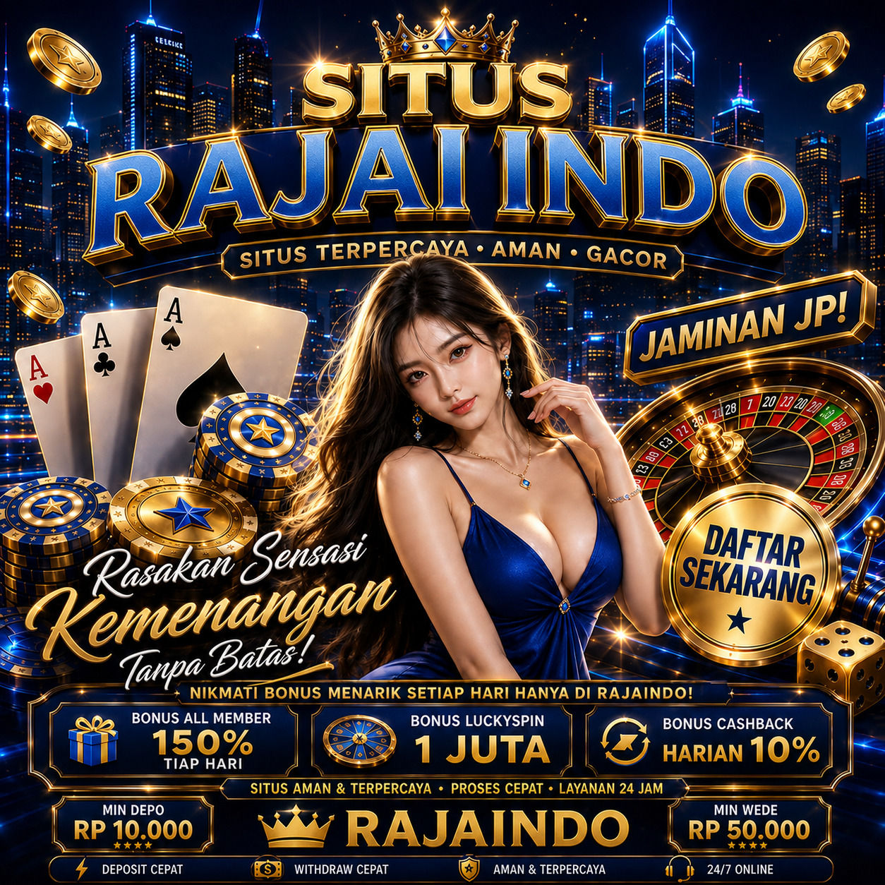 RAJAINDO Front Black 