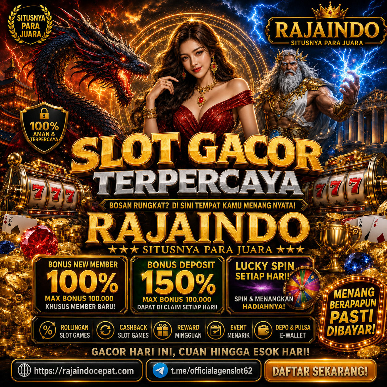 RAJAINDO Front Black 