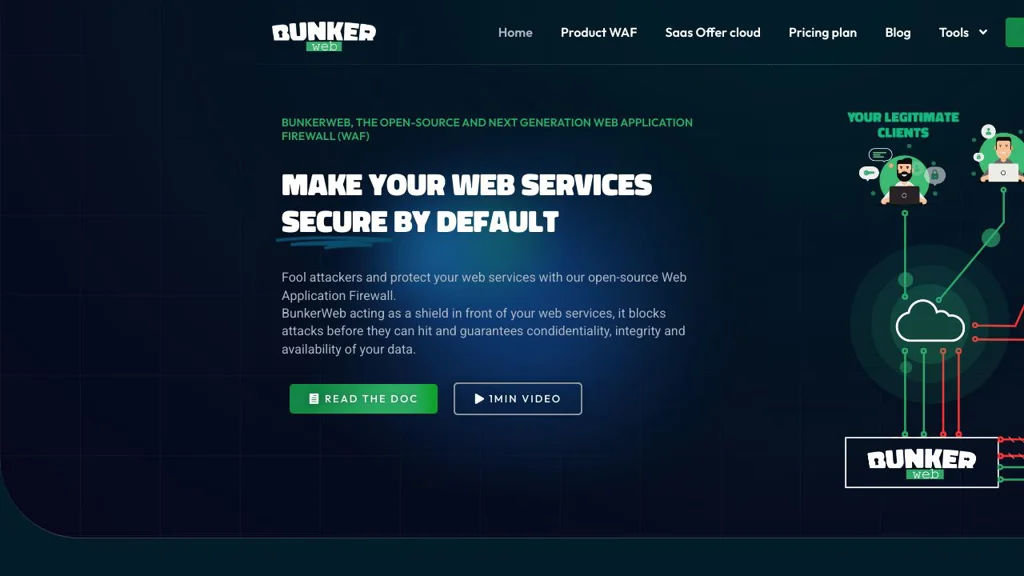 BunkerWeb screenshot