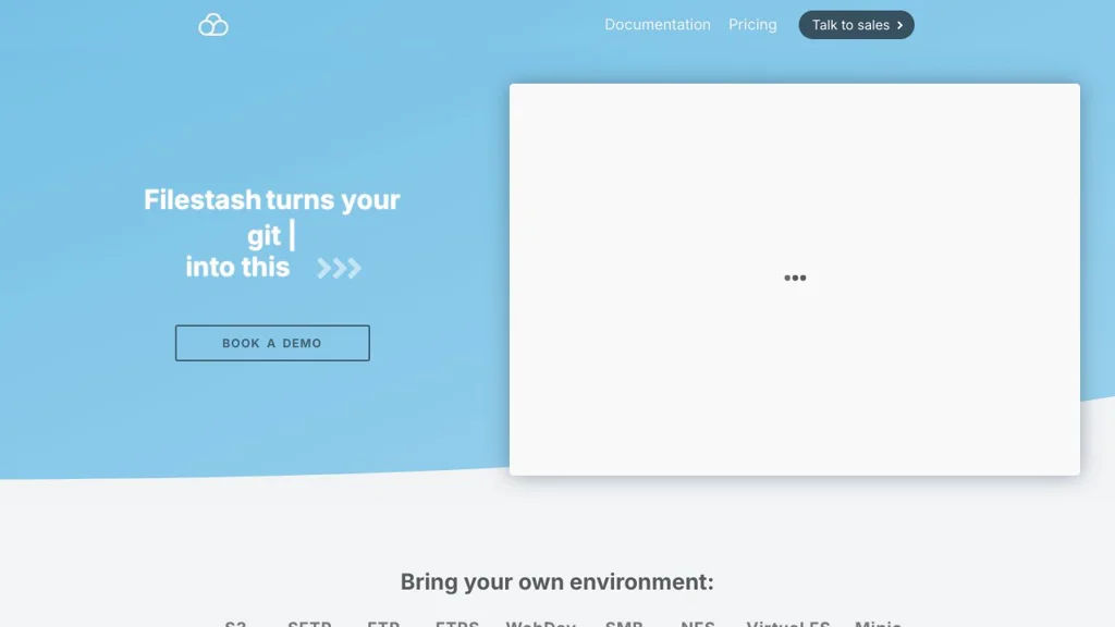 Filestash screenshot