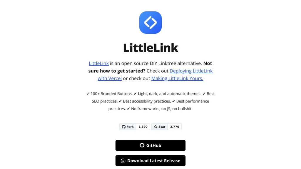 LittleLink screenshot