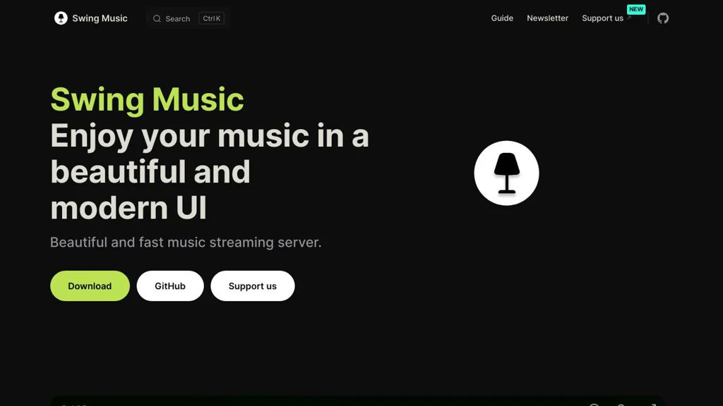 Swing Music screenshot