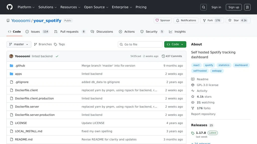 Your Spotify screenshot