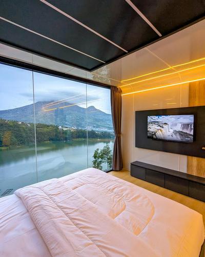 galeri Lulabi Diengcool - Jakuzi hot watter + view Telaga menjer 2