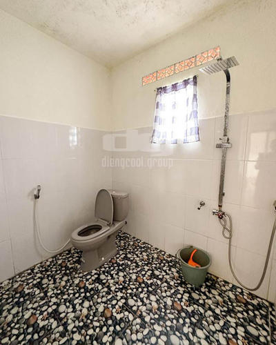 galeri Cabin Salju Dieng salju 4