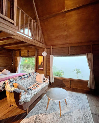galeri Kabin 3 Bed view bukit dan ladang ~  Dieng Sata 2  1