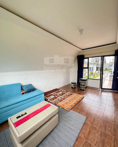 galeri Cabin Salju Dieng salju 5