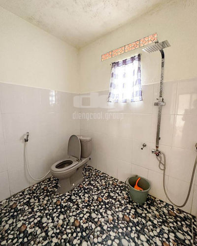 galeri Cabin Salju Dieng salju 4