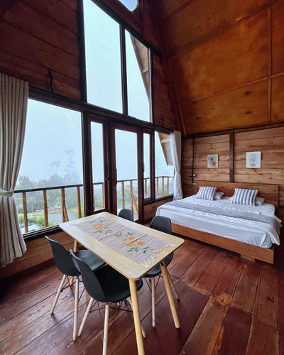 galeri Cabin 3 Bed View bukit dan ladang 2