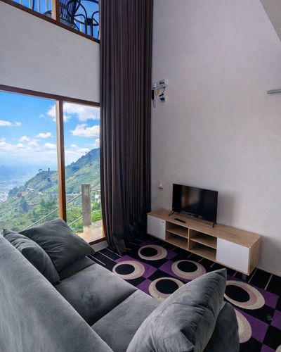 galeri Villa dekat Pintu langit view Gunung Sindoro ~ whitestone 2