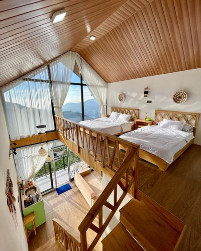 galeri Villa Dieng View  gunung Sindoro dekat bukit sikapuk ~  KR 3