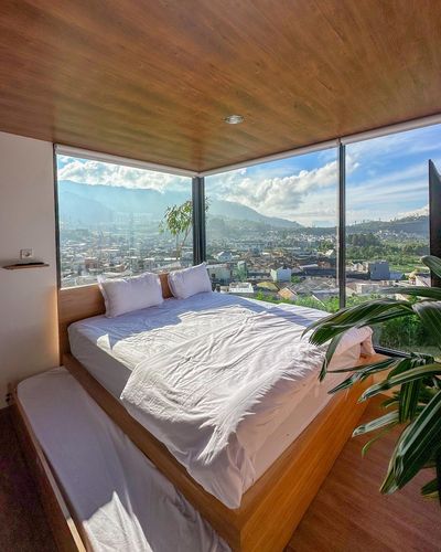 galeri Villa Dieng view lanskap + gunung Sindoro ULLASA 3