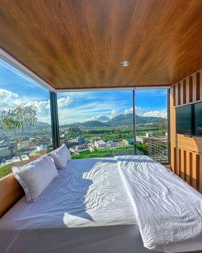 galeri Villa Dieng view lanskap + gunung Sindoro ULLASA 1