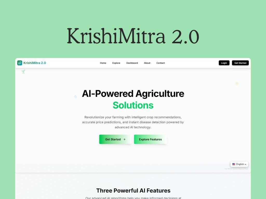 KrishiMitra 2.0