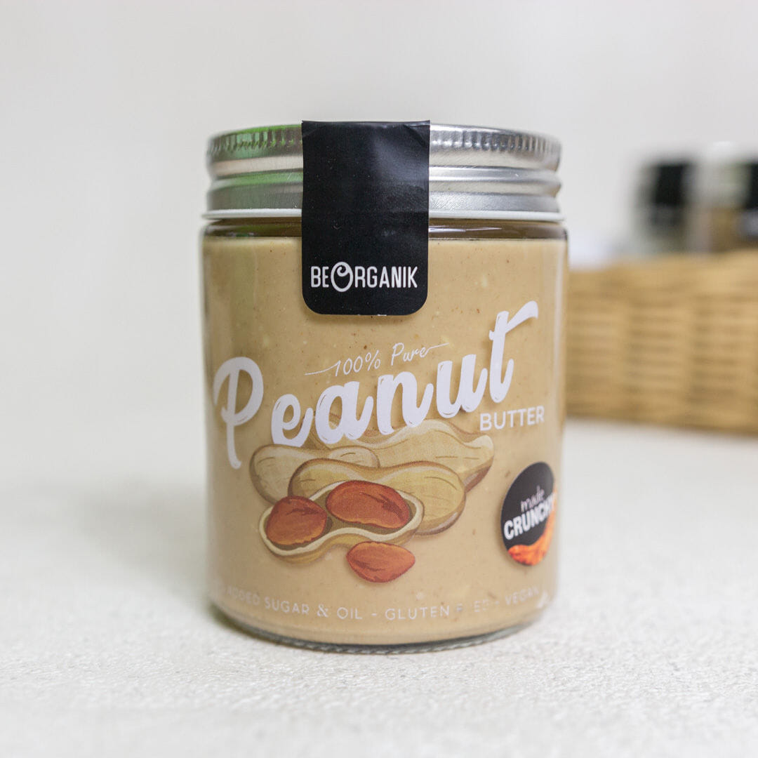 Jual Peanut Butter Original Crunchy Beorganik | Sayurbox