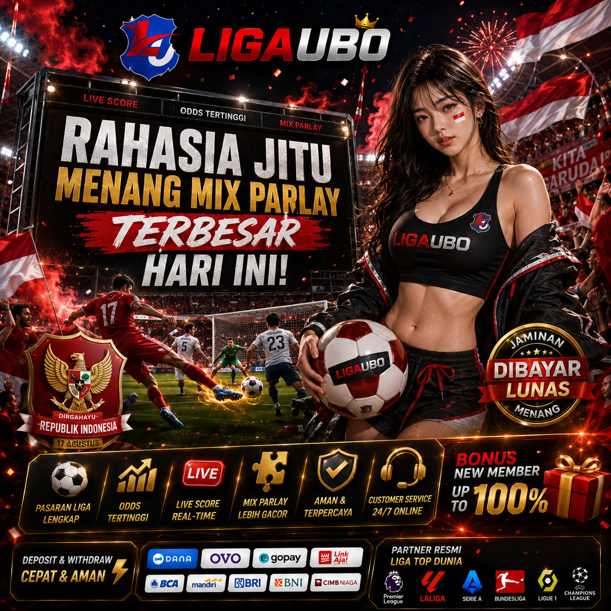 LIGAUBO : Rahasia Jitu Menang Mix Parlay Terbesar Hari Ini - LIGAUBO