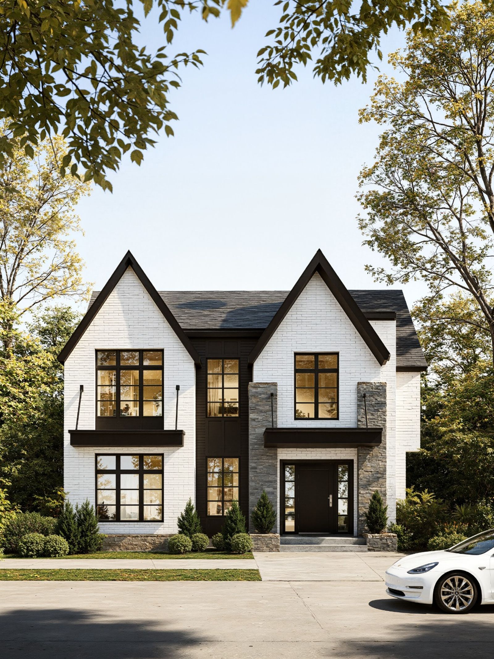 Project image for Crescent View Custom Home.