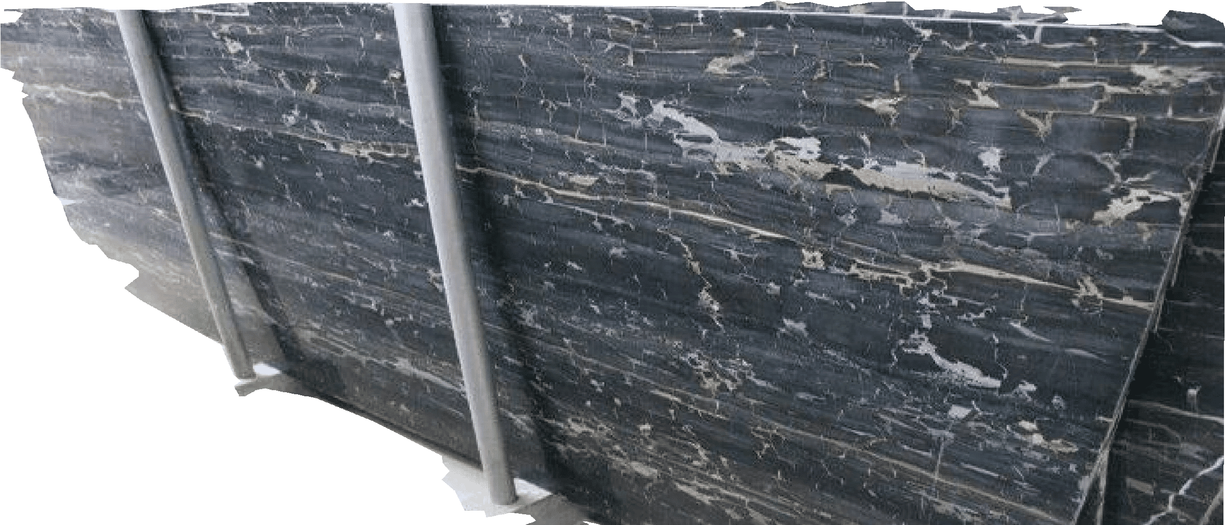 Custom Cut Marble Slabs Black - Nero Portoro Extra