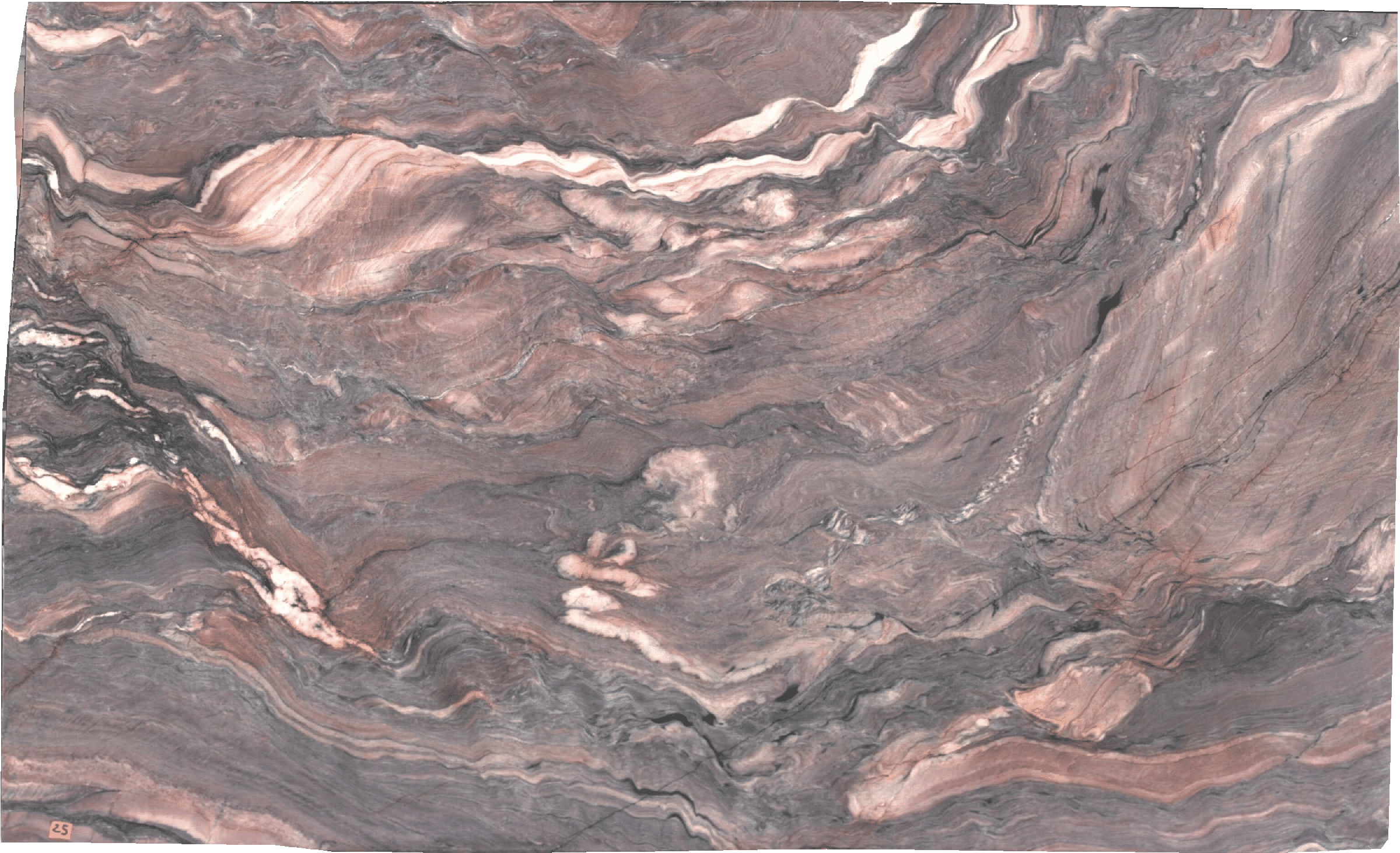 Fusion Explosion Blue Quartzite Slabs for Vanity Tops