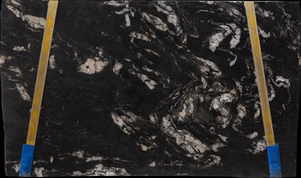 2-3cm Black Cosmic Granite slabs