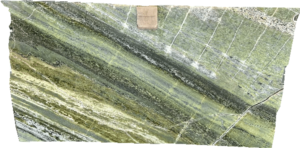 2cm Green fire Marble slabs