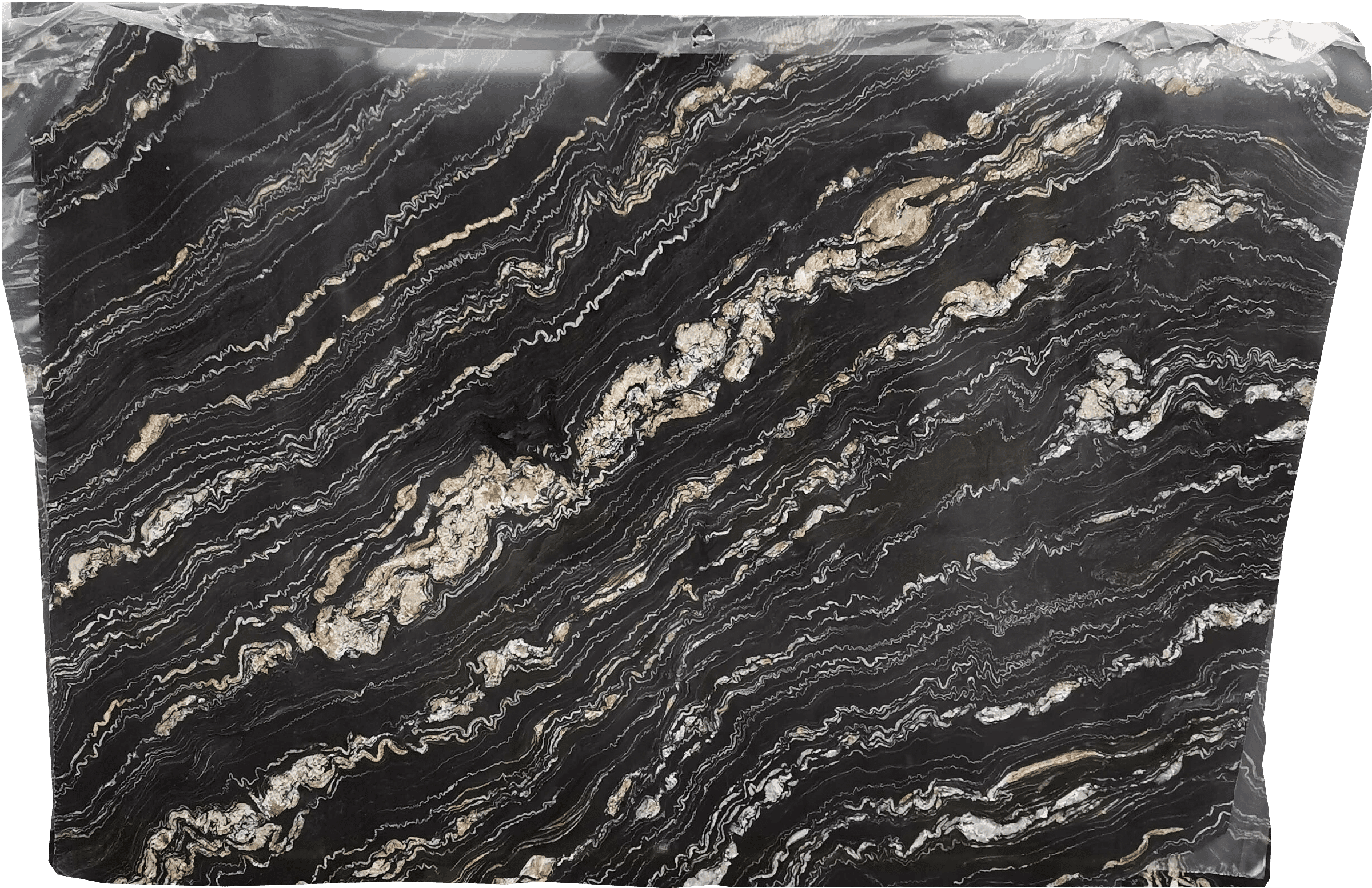 Tropical Storm Granite Slabs Distributor Black - F0034