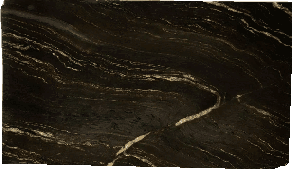 2cm Black Cosmic Gold Granite slabs