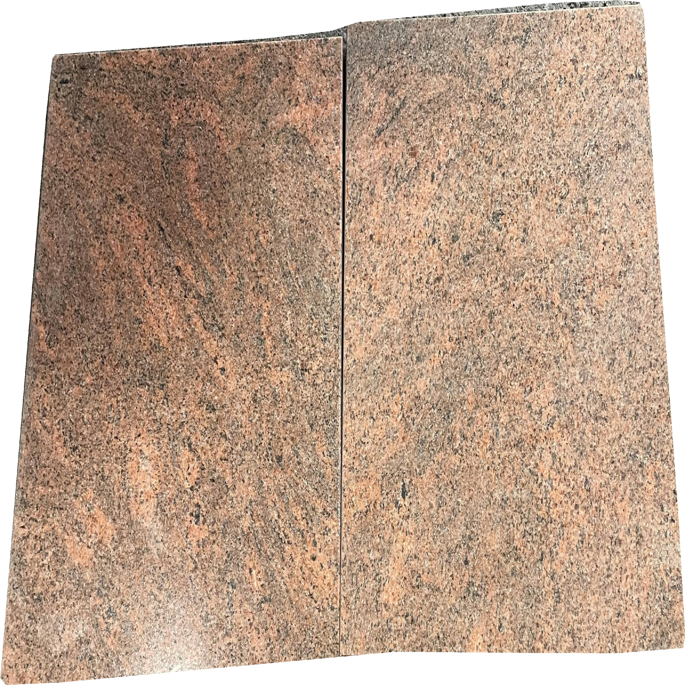 Granit Platten für Küchenarbeitsplatten Rot - Multicolor Rosso