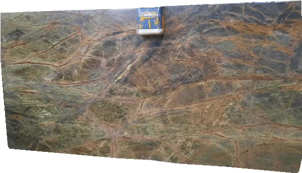 2-4cm Rainforest Green Marble slabs