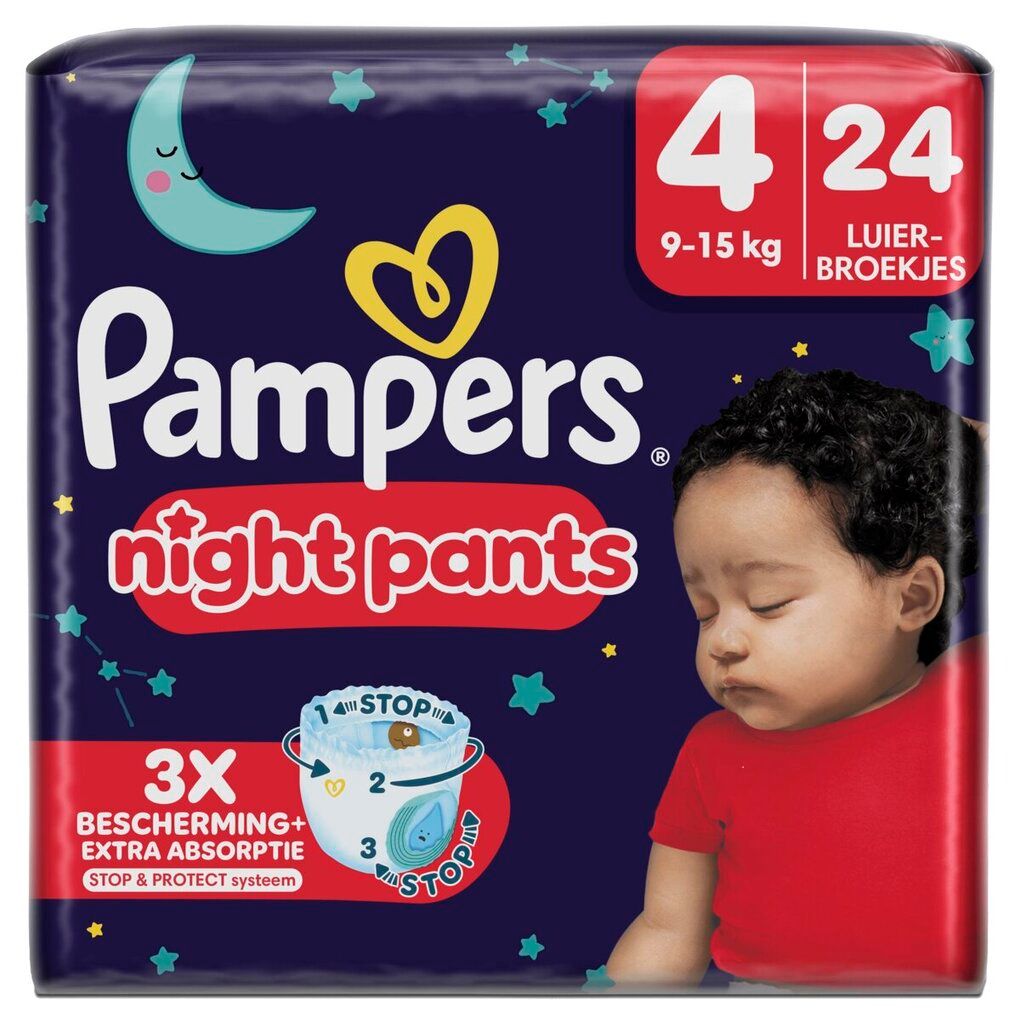 Pampers Night Pants Maat 5 - Superabsorberend & Comfortabel - Nu 38