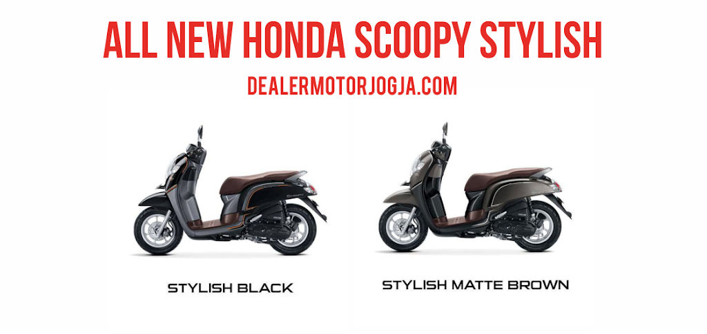 PROMO Harga  Cash Kredit  Honda Scoopy  Jogja  2019