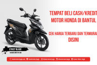 Daftar Harga Cash Kredit Motor Honda Jogja Terbaru 2021