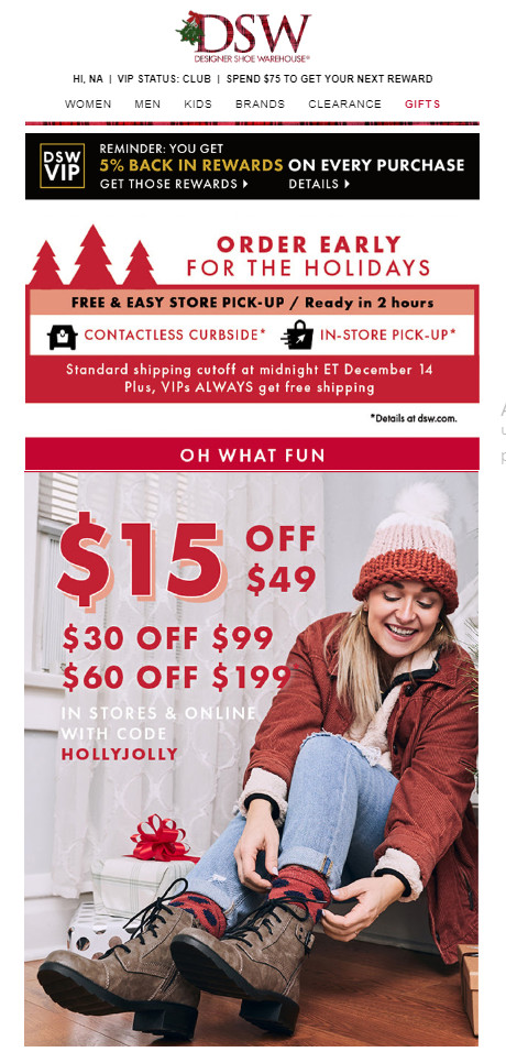 Shoe on sale warehouse coupon